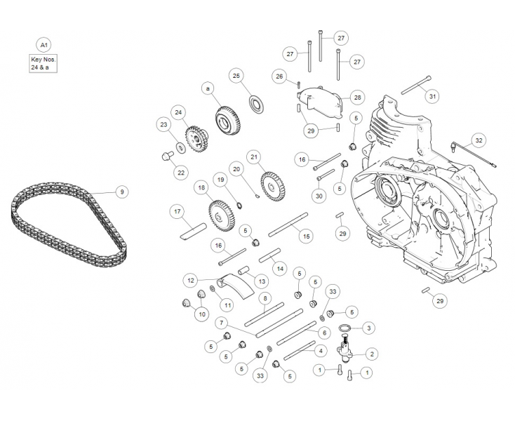 PRIMARY CHAIN CONTINENTAL GT 535 (E3)