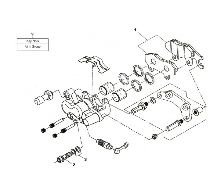 FRONT CALIPER CONTINENTAL GT 535 (E3)