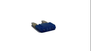 Afbeeldingen van MINI BLADE FUSE-15AMP BLUE COLOR