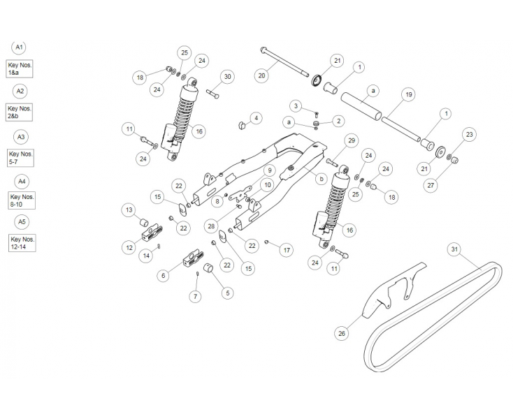 SWING ARM/REAR SHOCK TRIAL