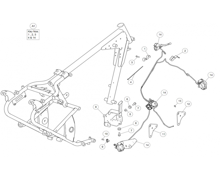 ABS SUPPORT CLASSIC 500 (E4)