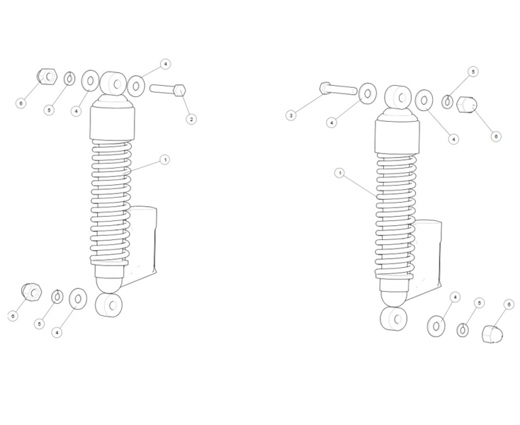 SHOCK ABSORBERS CLASSIC 500 (E4)