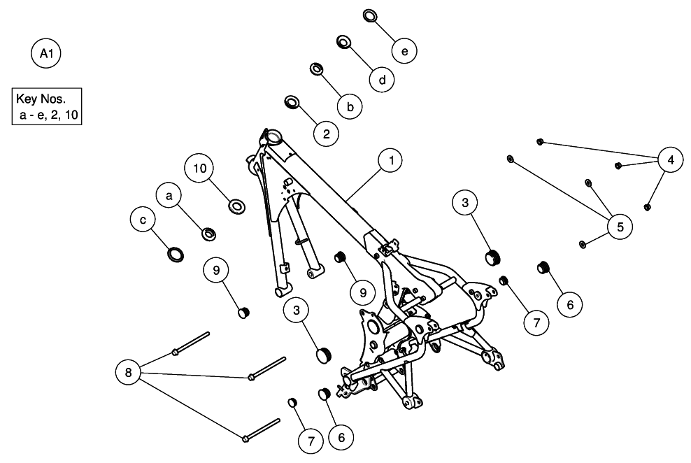 FRAME METEOR 350