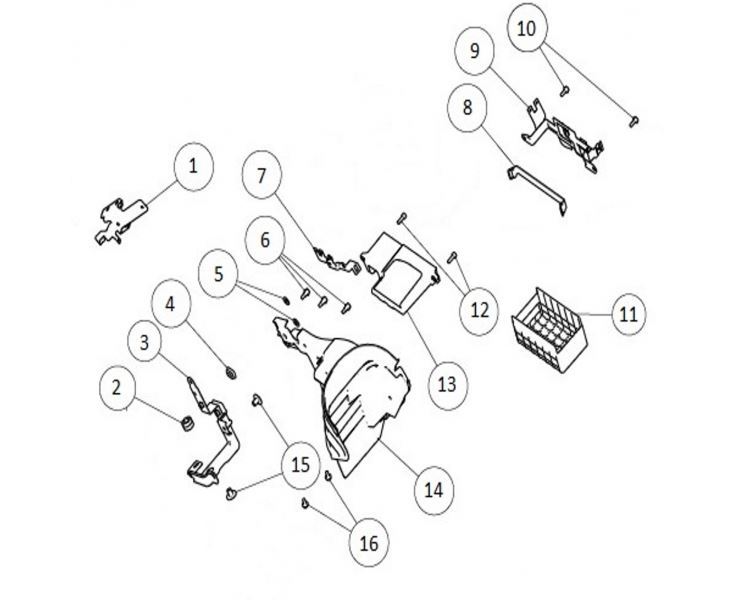 WHEEL ARCH / BATTERY HOLDER