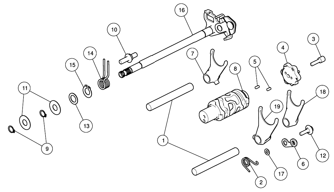 GEAR CHANGE METEOR 350